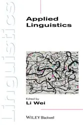 Book cover of Applied Linguistics by Li Wei