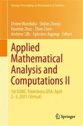 Book cover of Applied Mathematical Analysis and Computations II by Unknown