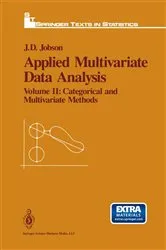 Book cover of Applied Multivariate Data Analysis by J.D. Jobson