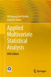 Book cover of Applied Multivariate Statistical Analysis (5th ed.) by Unknown