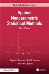 Book cover of Applied Nonparametric Statistical Methods (5th ed.) by Unknown