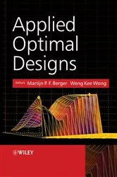 Book cover of Applied Optimal Designs by Unknown