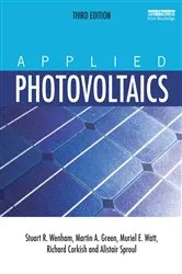 Book cover of Applied Photovoltaics (3rd ed.) by Stuart R. Wenham