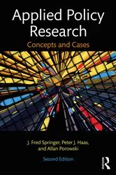 Book cover of Applied Policy Research (2nd ed.) by J. Fred Springer