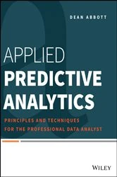 Book cover of Applied Predictive Analytics by Dean Abbott