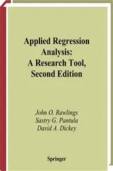 Book cover of Applied Regression Analysis (2nd ed.) by John O. Rawlings