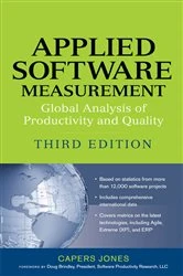 Book cover of Applied Software Measurement (3rd ed.) by Capers Jones