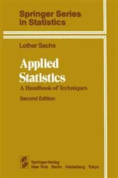 Book cover of Applied Statistics (2nd ed.) by Lothar Sachs