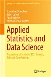 Book cover of Applied Statistics and Data Science by Yogendra P. Chaubey