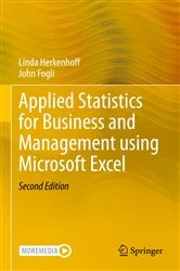 Book cover of Applied Statistics for Business and Management using Microsoft Excel (2nd ed.) by Linda Herkenhoff