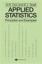 Book cover of Applied Statistics - Principles and Examples by D.R. Cox