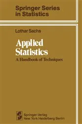 Book cover of Applied Statistics by Lothar Sachs