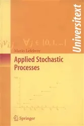Book cover of Applied Stochastic Processes by Mario Lefebvre