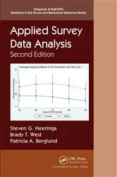 Book cover of Applied Survey Data Analysis (2nd ed.) by Steven G. Heeringa