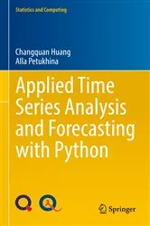 Book cover of Applied Time Series Analysis and Forecasting with Python by Unknown