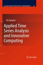Book cover of Applied Time Series Analysis and Innovative Computing by Sio-Iong Ao