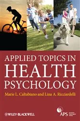 Book cover of Applied Topics in Health Psychology by Marie Louise Caltabiano