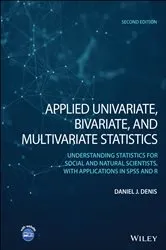 Book cover of Applied Univariate, Bivariate, and Multivariate Statistics (2nd ed.) by Unknown