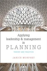 Book cover of Applying Leadership and Management in Planning by Janice Morphet