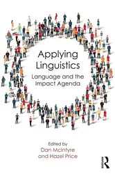 Book cover of Applying Linguistics by Dan McIntyre