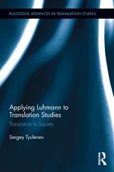 Book cover of Applying Luhmann to Translation Studies by Unknown