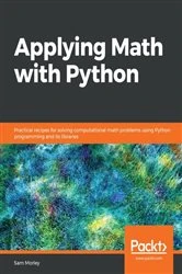 Book cover of Applying Math with Python by Sam Morley