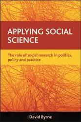 Book cover of Applying social science by David Byrne