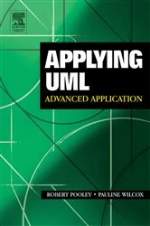 Book cover of Applying UML by Rob Pooley