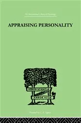 Book cover of Appraising Personality by Molly Harrower