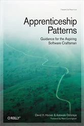 Book cover of Apprenticeship Patterns by Dave Hoover