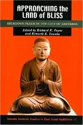 Book cover of Approaching the Land of Bliss by Richard K. Payne