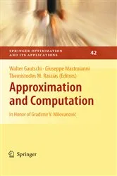 Book cover of Approximation and Computation by Walter Gautschi