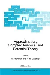 Book cover of Approximation, Complex Analysis, and Potential Theory by Unknown