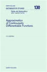 Book cover of Approximation of Continuously Differentiable Functions by J.G. Llavona