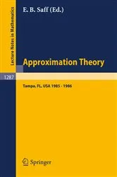 Book cover of Approximation Theory. Tampa by Edward B. Saff