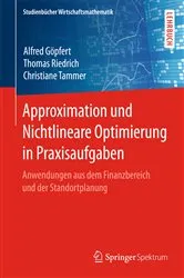 Book cover of Approximation und Nichtlineare Optimierung in Praxisaufgaben by Alfred Göpfert