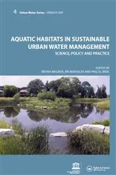 Book cover of Aquatic Habitats in Sustainable Urban Water Management by Iwona Wagner