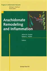 Book cover of Arachidonate Remodeling and Inflammation by Alfred N. Fonteh