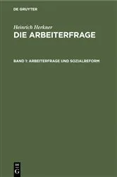 Book cover of Arbeiterfrage und Sozialreform (7th ed.) by Heinrich Herkner