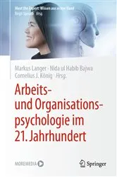 Book cover of Arbeits- und Organisationspsychologie im 21. Jahrhundert by Markus Langer