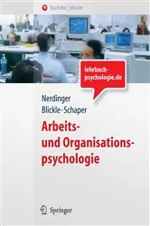 Book cover of Arbeits- und Organisationspsychologie by Friedemann Nerdinger