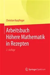 Book cover of Arbeitsbuch Höhere Mathematik in Rezepten (2nd ed.) by Unknown
