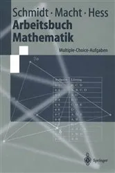 Book cover of Arbeitsbuch Mathematik by Klaus D. Schmidt