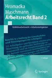 Book cover of Arbeitsrecht Band 2 (7th ed.) by Unknown
