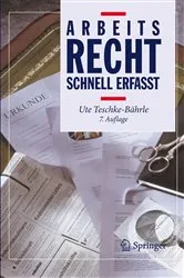 Book cover of Arbeitsrecht - Schnell erfasst (7th ed.) by S. Dinter