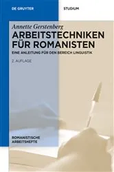 Book cover of Arbeitstechniken für Romanisten (2nd ed.) by Unknown
