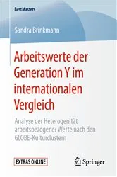 Book cover of Arbeitswerte der Generation Y im internationalen Vergleich by Sandra Brinkmann