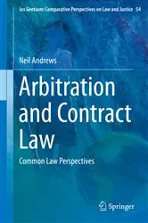 Book cover of Arbitration and Contract Law by Unknown