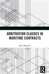 Book cover of Arbitration Clauses in Maritime Contracts by Eleni Magklasi