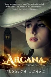 Book cover of Arcana by Jessica Leake